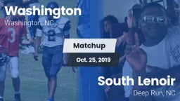 Matchup: Washington vs. South Lenoir  2019