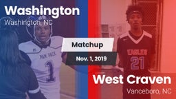 Matchup: Washington vs. West Craven  2019