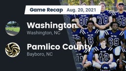 Recap: Washington  vs. Pamlico County  2021