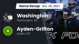 Recap: Washington  vs. Ayden-Grifton  2021