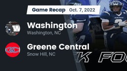 Recap: Washington  vs. Greene Central  2022
