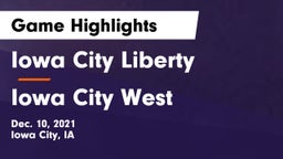 Iowa City Liberty  vs Iowa City West Game Highlights - Dec. 10, 2021