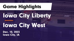 Iowa City Liberty  vs Iowa City West Game Highlights - Dec. 10, 2023