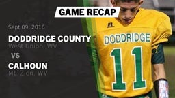 Recap: Doddridge County  vs. Calhoun  2016