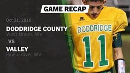 Recap: Doddridge County  vs. Valley  2016