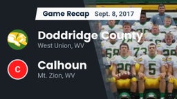 Recap: Doddridge County  vs. Calhoun  2017