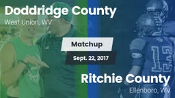 Matchup: Doddridge County vs. Ritchie County  2017