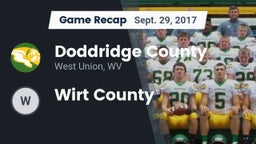 Recap: Doddridge County  vs. Wirt County  2017