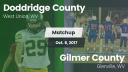 Matchup: Doddridge County vs. Gilmer County  2017