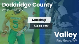 Matchup: Doddridge County vs. Valley  2017
