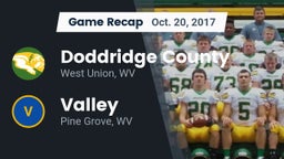 Recap: Doddridge County  vs. Valley  2017