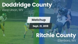 Matchup: Doddridge County vs. Ritchie County  2018