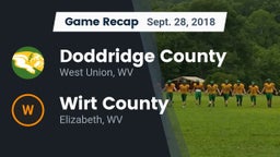 Recap: Doddridge County  vs. Wirt County  2018