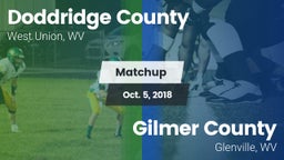 Matchup: Doddridge County vs. Gilmer County  2018
