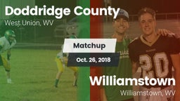 Matchup: Doddridge County vs. Williamstown  2018
