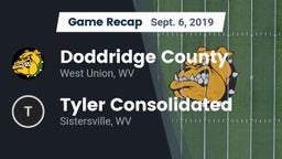 Recap: Doddridge County  vs. Tyler Consolidated  2019