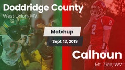 Matchup: Doddridge County vs. Calhoun  2019