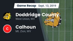 Recap: Doddridge County  vs. Calhoun  2019