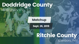 Matchup: Doddridge County vs. Ritchie County  2019