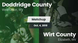 Matchup: Doddridge County vs. Wirt County  2019