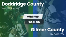 Matchup: Doddridge County vs. Gilmer County  2019