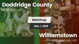 Matchup: Doddridge County vs. Williamstown  2019