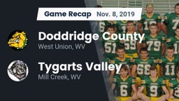 Recap: Doddridge County  vs. Tygarts Valley  2019