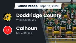 Recap: Doddridge County  vs. Calhoun  2020