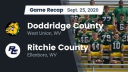 Recap: Doddridge County  vs. Ritchie County  2020