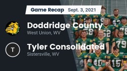 Recap: Doddridge County  vs. Tyler Consolidated  2021