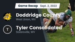 Recap: Doddridge County  vs. Tyler Consolidated  2022