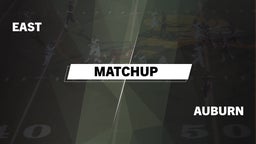 Matchup: East vs. Auburn  2016