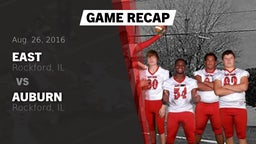 Recap: East  vs. Auburn  2016