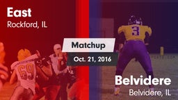 Matchup: East vs. Belvidere  2016