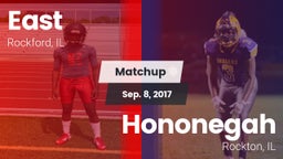 Matchup: East vs. Hononegah  2017