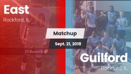 Matchup: East vs. Guilford  2018