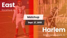 Matchup: East vs. Harlem  2019
