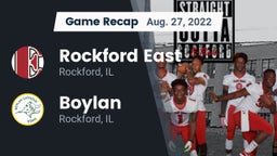Recap: Rockford East  vs. Boylan  2022