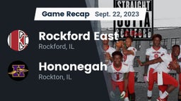 Recap: Rockford East  vs. Hononegah  2023