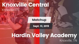 Matchup: Knoxville Central vs. Hardin Valley Academy 2019