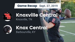 Recap: Knoxville Central  vs. Knox Central  2019