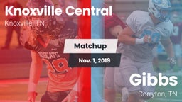 Matchup: Knoxville Central vs. Gibbs  2019