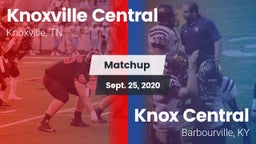 Matchup: Knoxville Central vs. Knox Central  2020