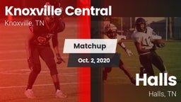 Matchup: Knoxville Central vs. Halls  2020