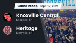 Recap: Knoxville Central  vs. Heritage  2021