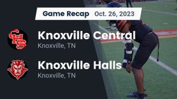 Recap: Knoxville Central  vs. Knoxville Halls  2023