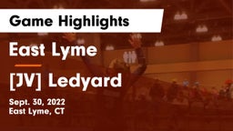 East Lyme  vs [JV] Ledyard Game Highlights - Sept. 30, 2022