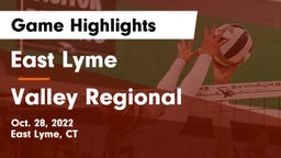 East Lyme  vs Valley Regional  Game Highlights - Oct. 28, 2022