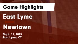East Lyme  vs Newtown  Game Highlights - Sept. 11, 2023