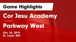 Cor Jesu Academy vs Parkway West Game Highlights - Oct. 24, 2019